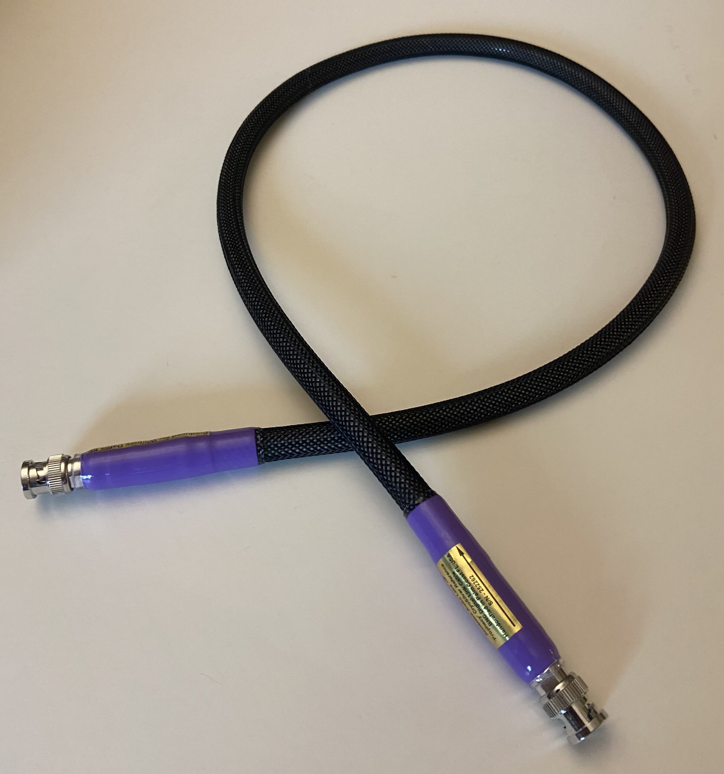 Prophecy CryoSilver Reference True 50-ohm / 75-ohm Clock cable